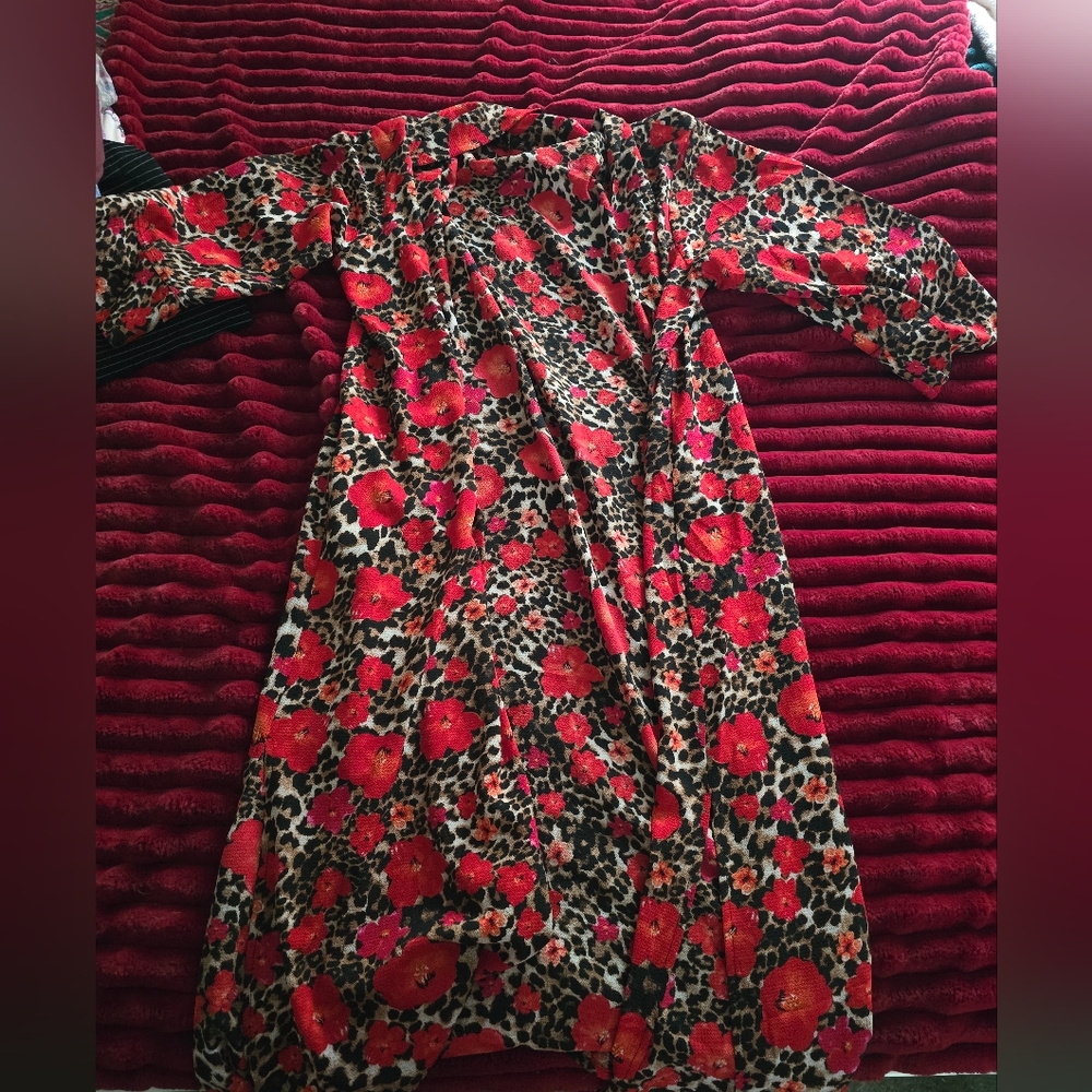 3X Loralette Kimono NWOT